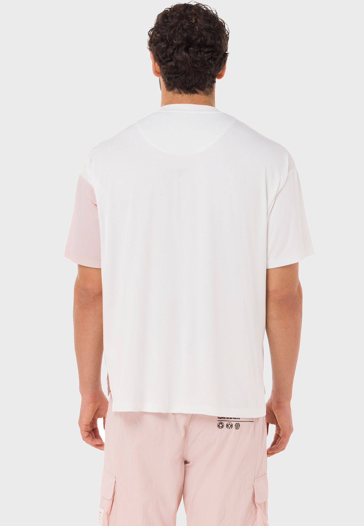 Abel Bamboo Viscose Short Sleeve T-Shirt With Overlay 
