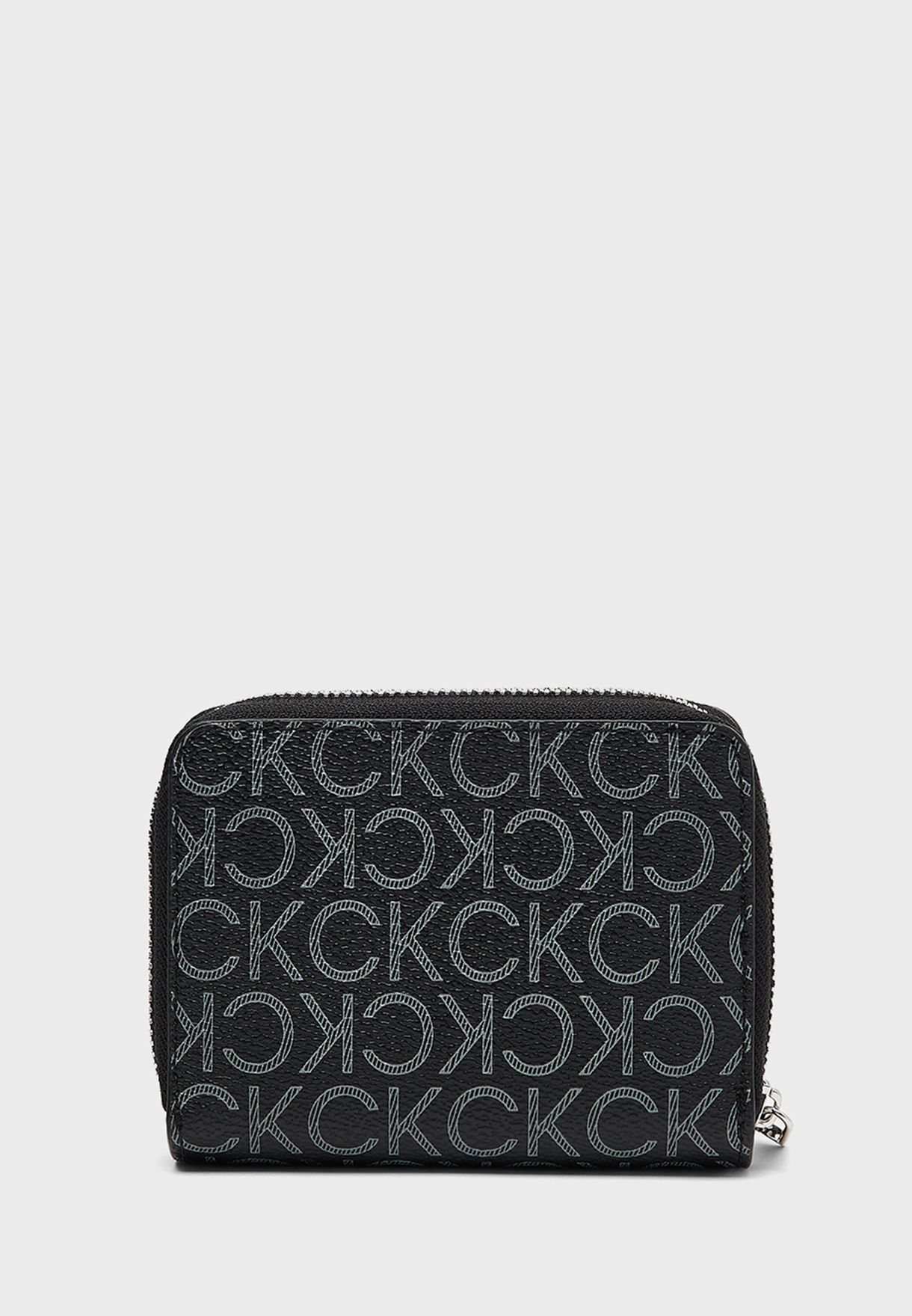 Monogram Zip-Around Wallet