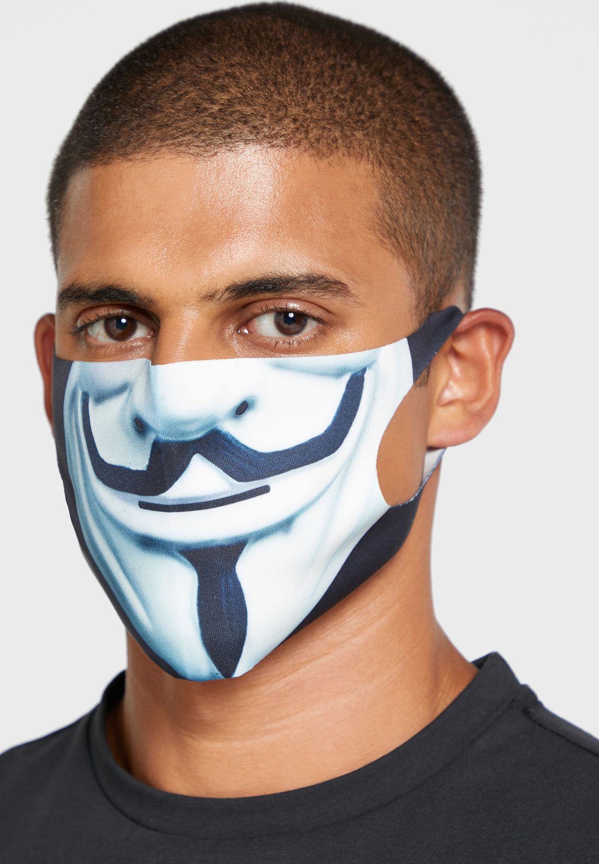 Printed Neoprene Washable Mask 