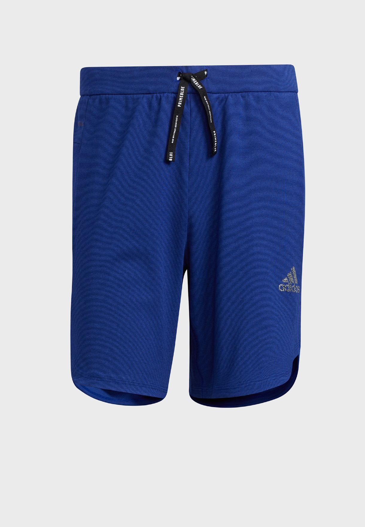 Buy adidas blue Prime Blue Always Om Shorts for Kids in Dubai, Abu Dhabi