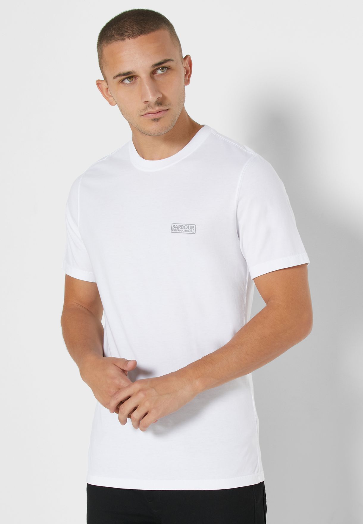 barbour international t shirt