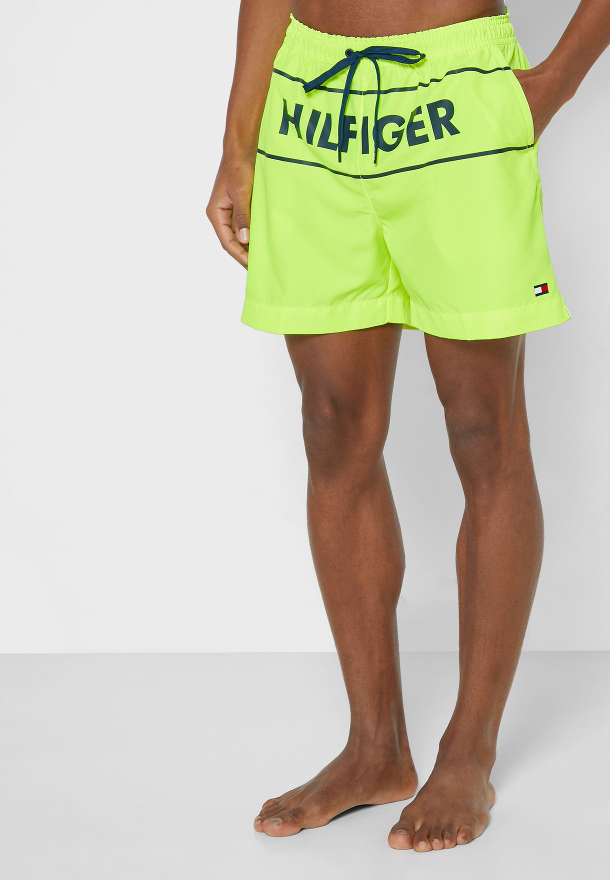 tommy hilfiger swim shorts green