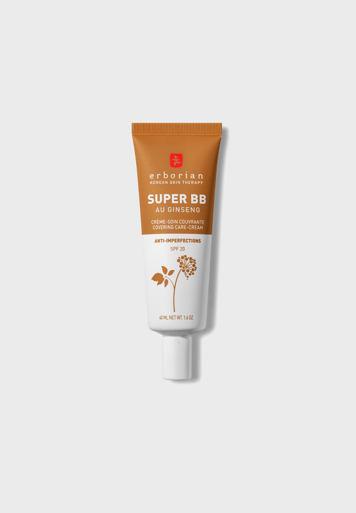 Super BB - Full Coverage BB Cream For Acne Prone Skin Caramel  40Ml