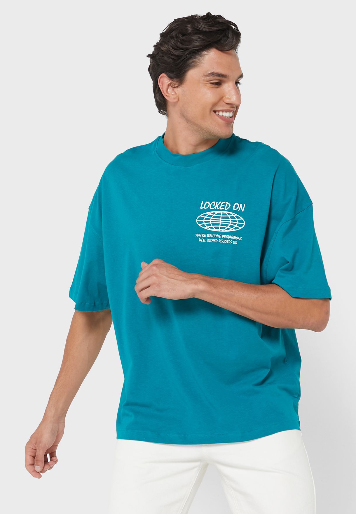 Printed Crew Neck T-Shirt