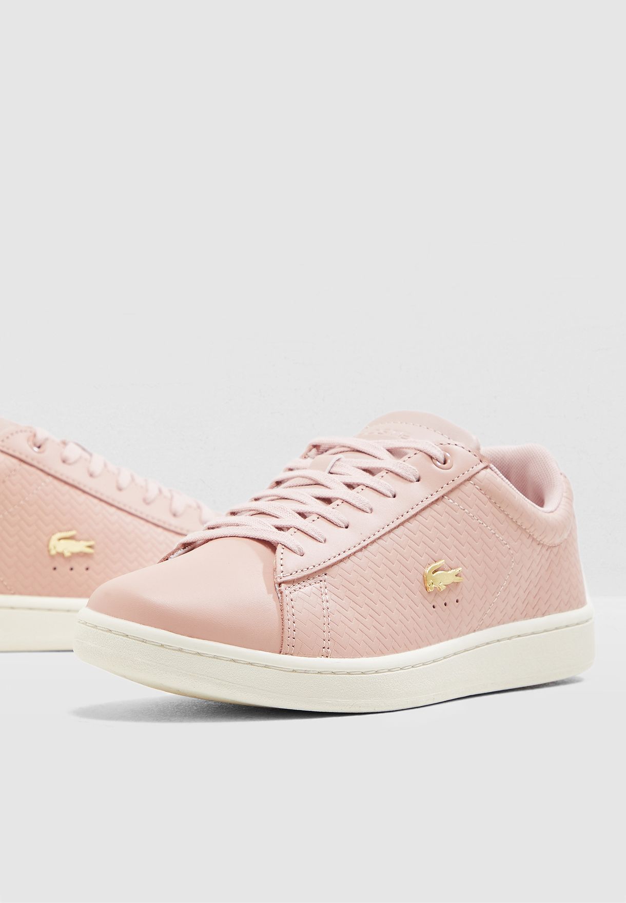 Buy Lacoste pink Carnaby Sneaker for 