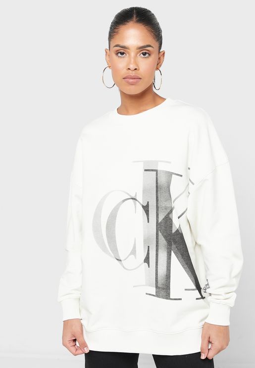 Calvin Klein Jeans Women Hoodies and Sweatshirts In UAE online - Namshi
