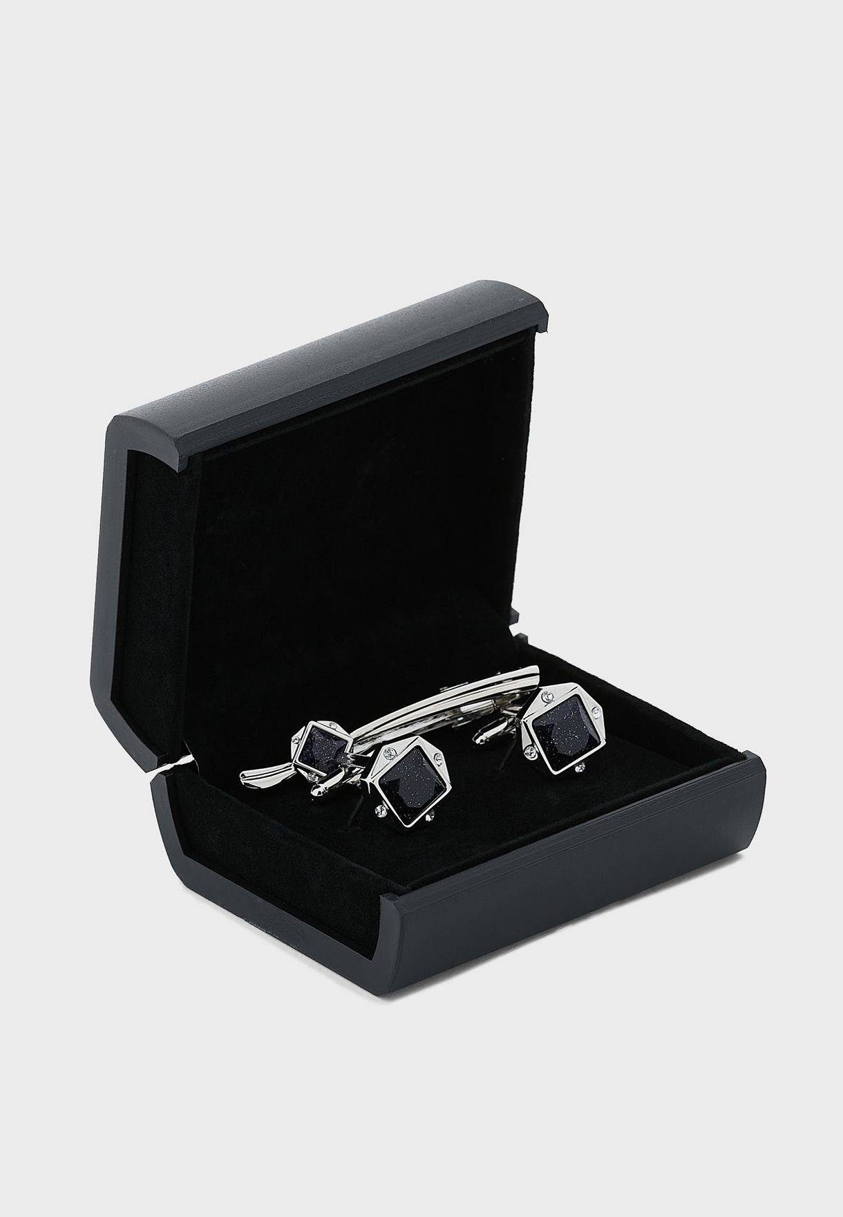 Cufflinks And Tie Pin Set In Gift Box