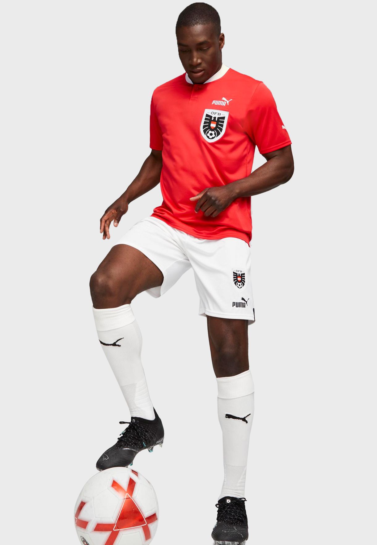 Austria Home Men Football Jersey