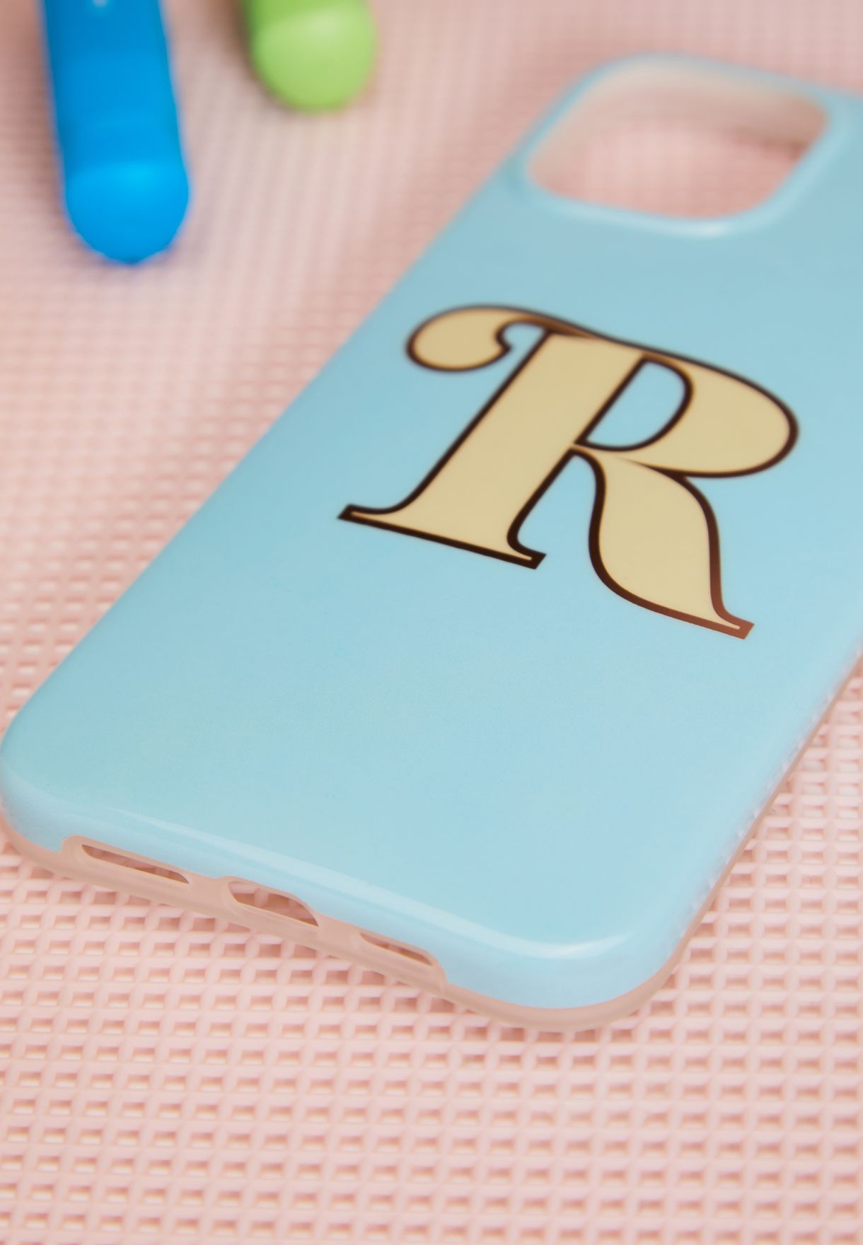 Monogram R Iphone 12 / 12 Pro Case