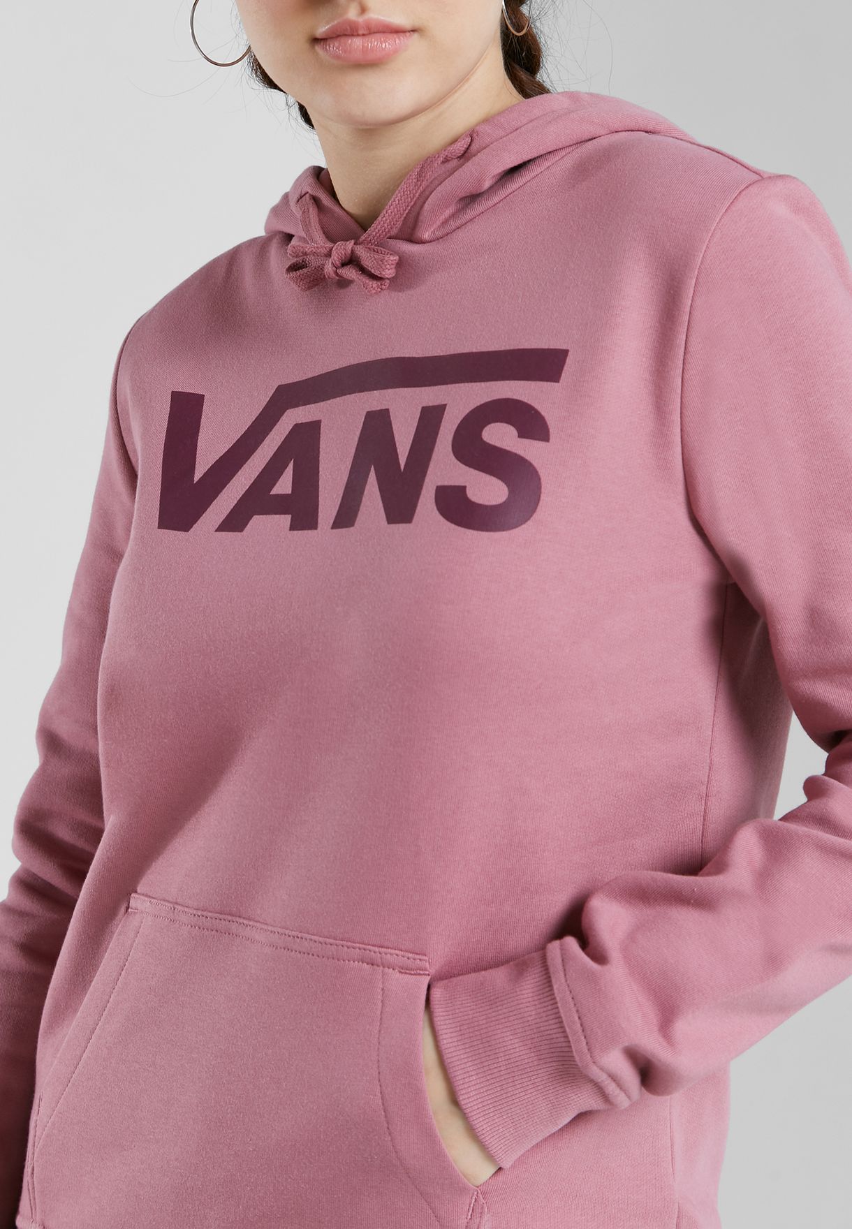 vans pink jumper