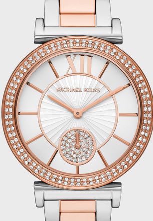 Michael Kors Women Tibby Multifunction Stainless Steel Watch  MulticolorTone  Quartz Watch  fashionette
