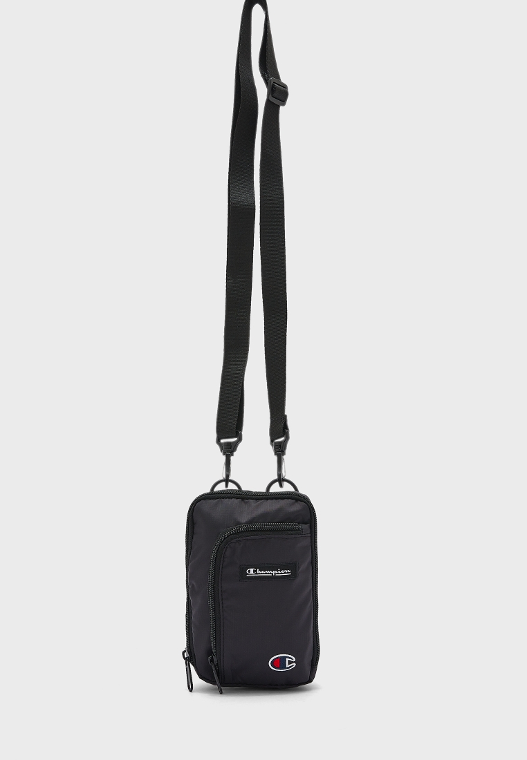 Buy Champion black Logo Mini Shoulder Bag Men in Worldwide