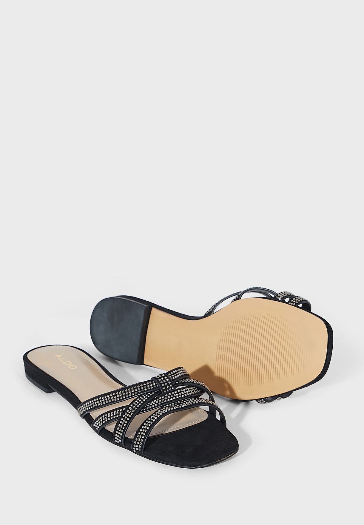 aldo low heel sandals