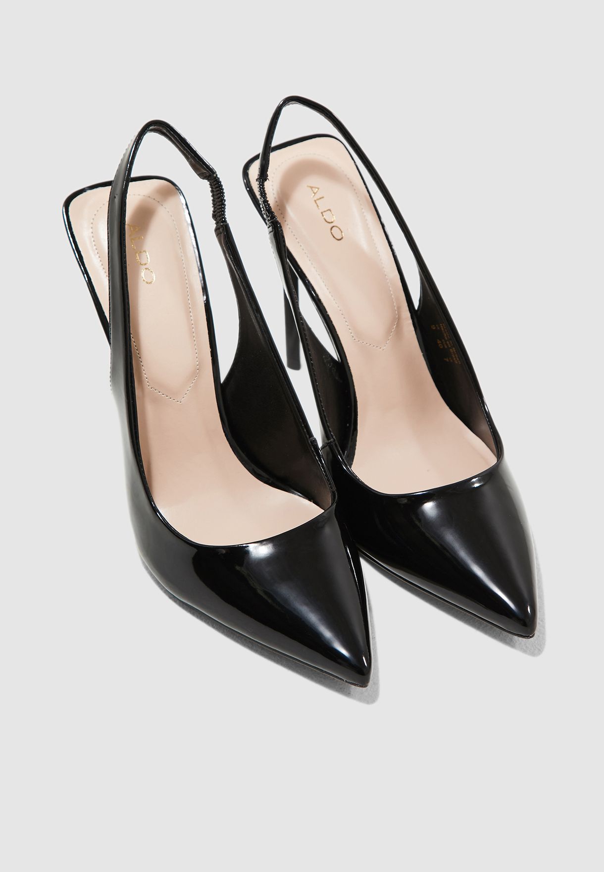 Buy Aldo black Haughton Peep Toe Pump 