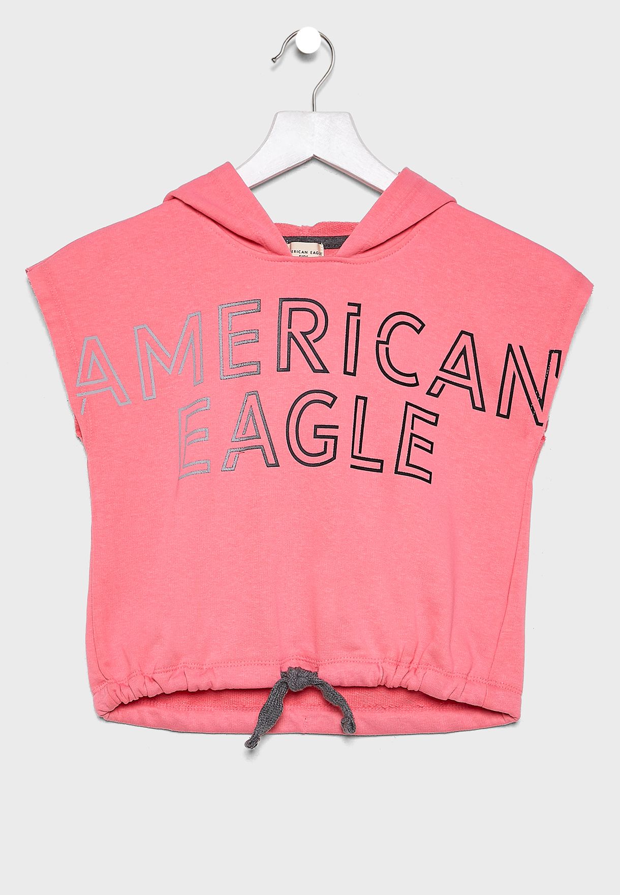 american eagle pink hoodie