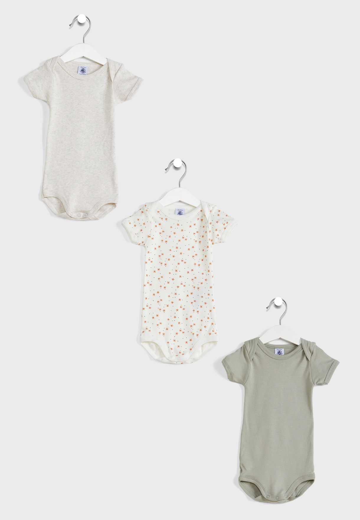 Infant 3 Pack Assorted Body Suit