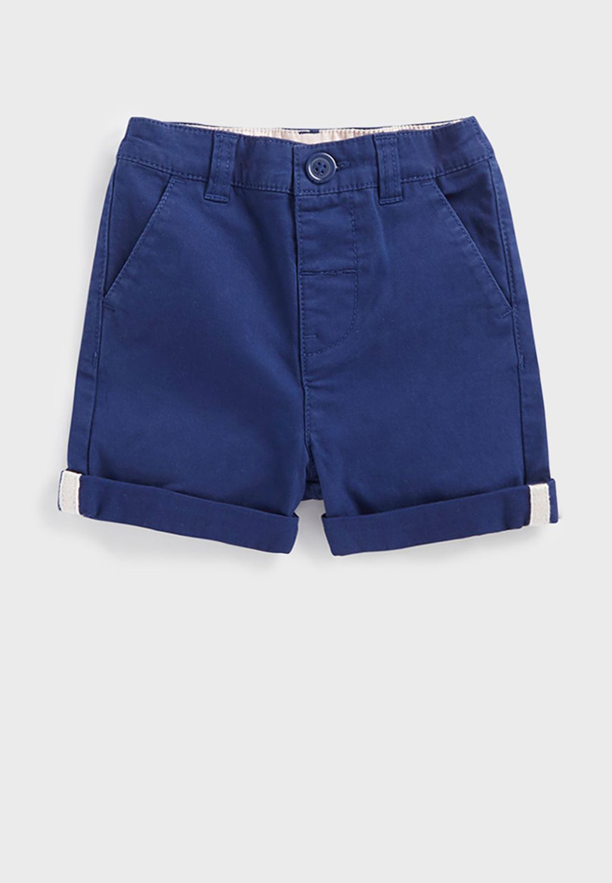 Kids Color Block Polo & Shorts Set