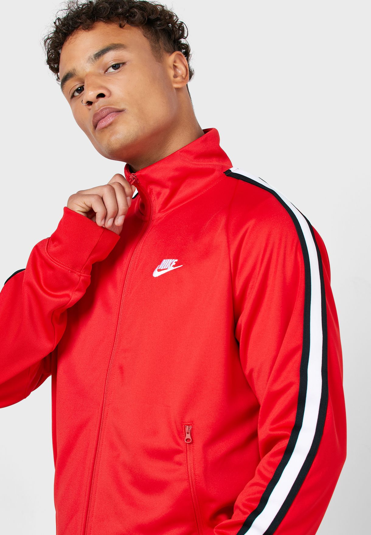 Buy Nike red NSW N98 Tribute Jacket for 