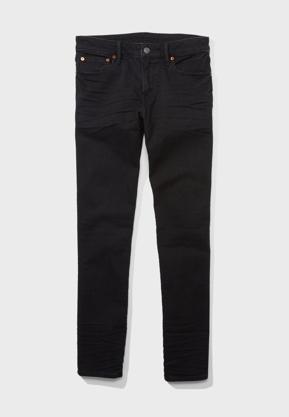 Buy American Eagle black Mid Wash Slim Fit Jeans for Men in Dubai, Abu Dhabi