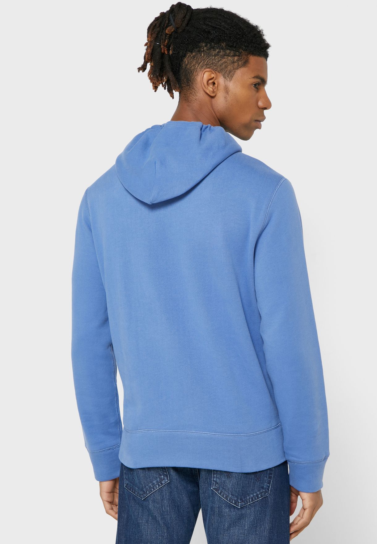 blue polo hoodies