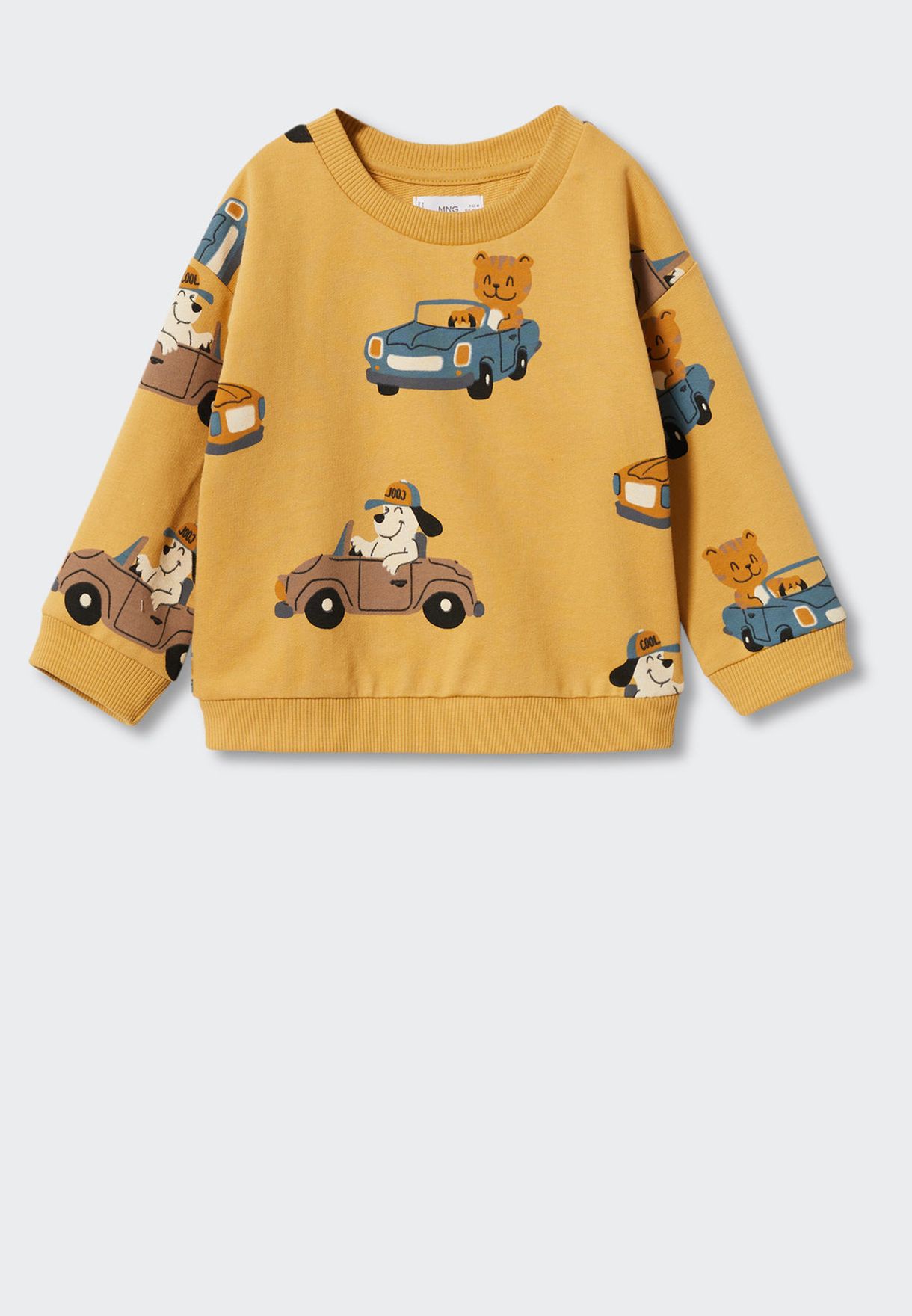 Infant Cars Print Sweatshirt