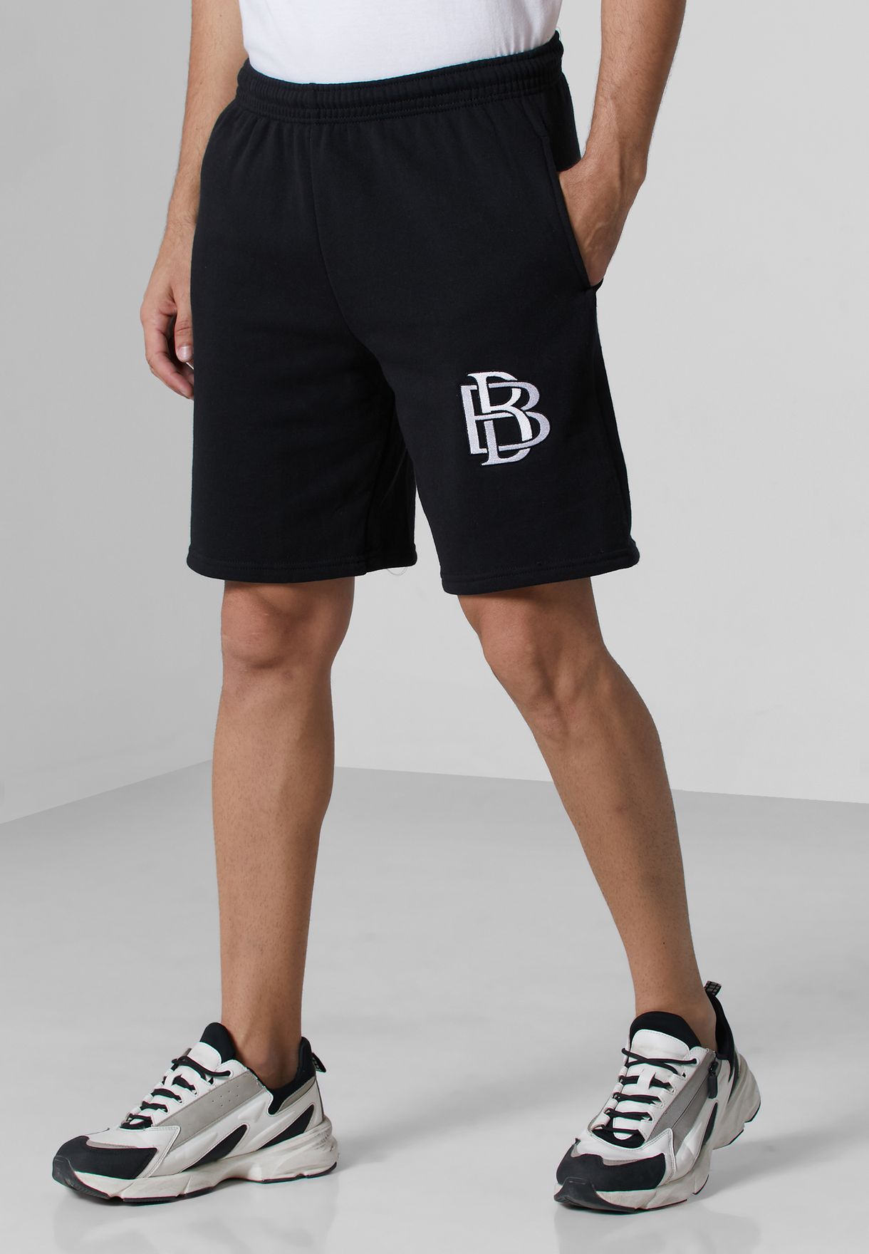 Embroidered Od Shorts