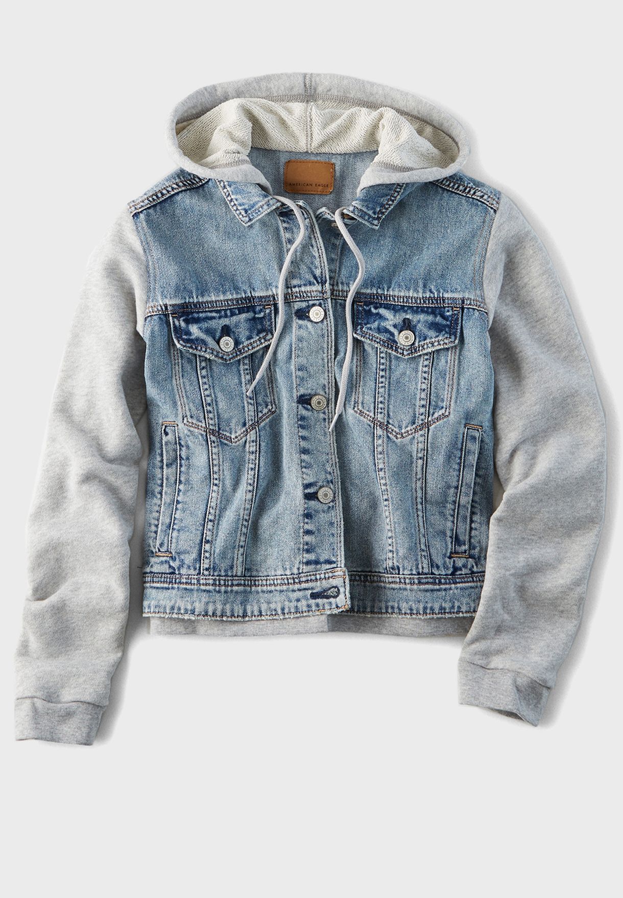 jean sweater jacket american eagle