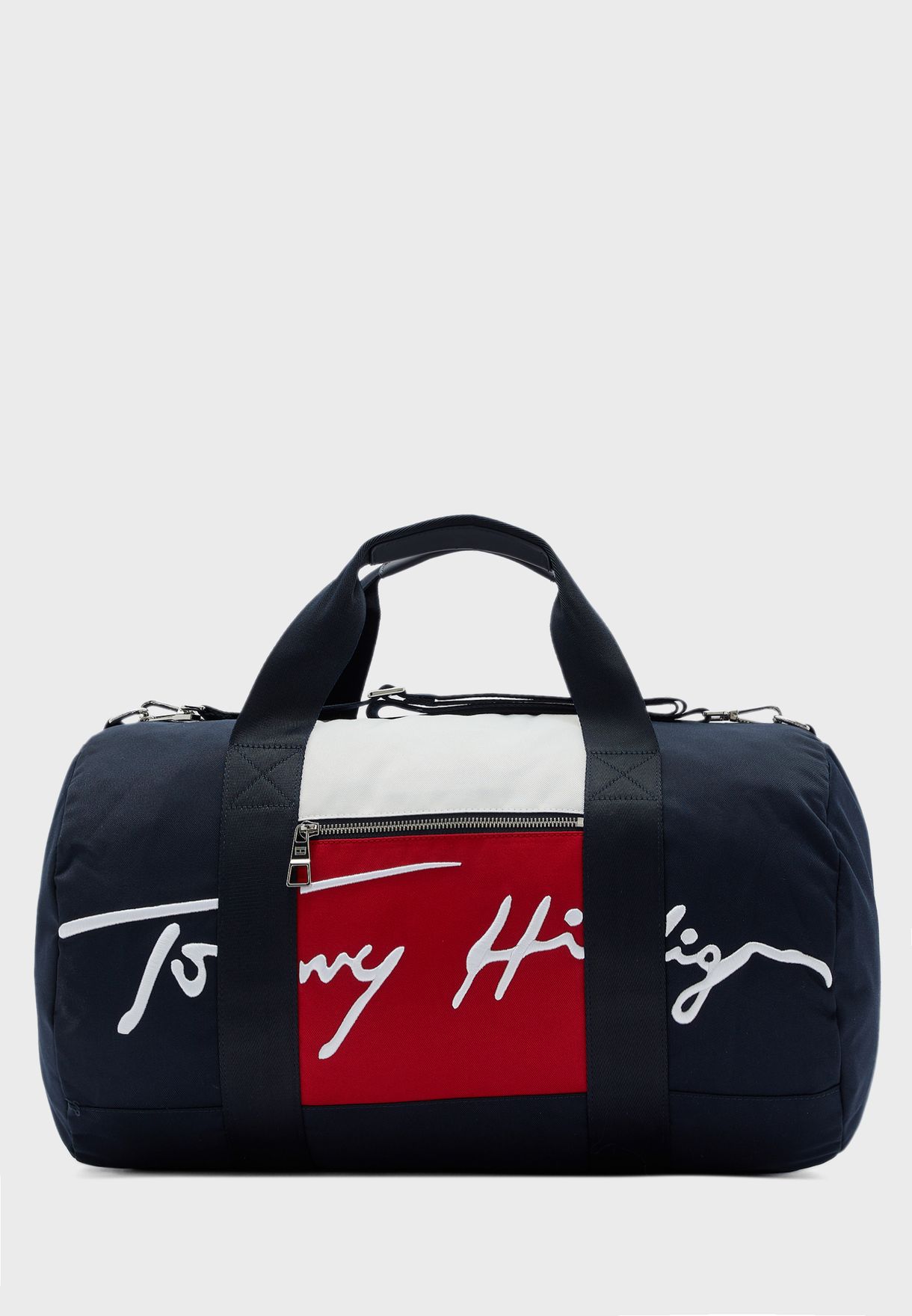 Buy Tommy Hilfiger blue Signature Duffle Bag for Men in MENA, Worldwide