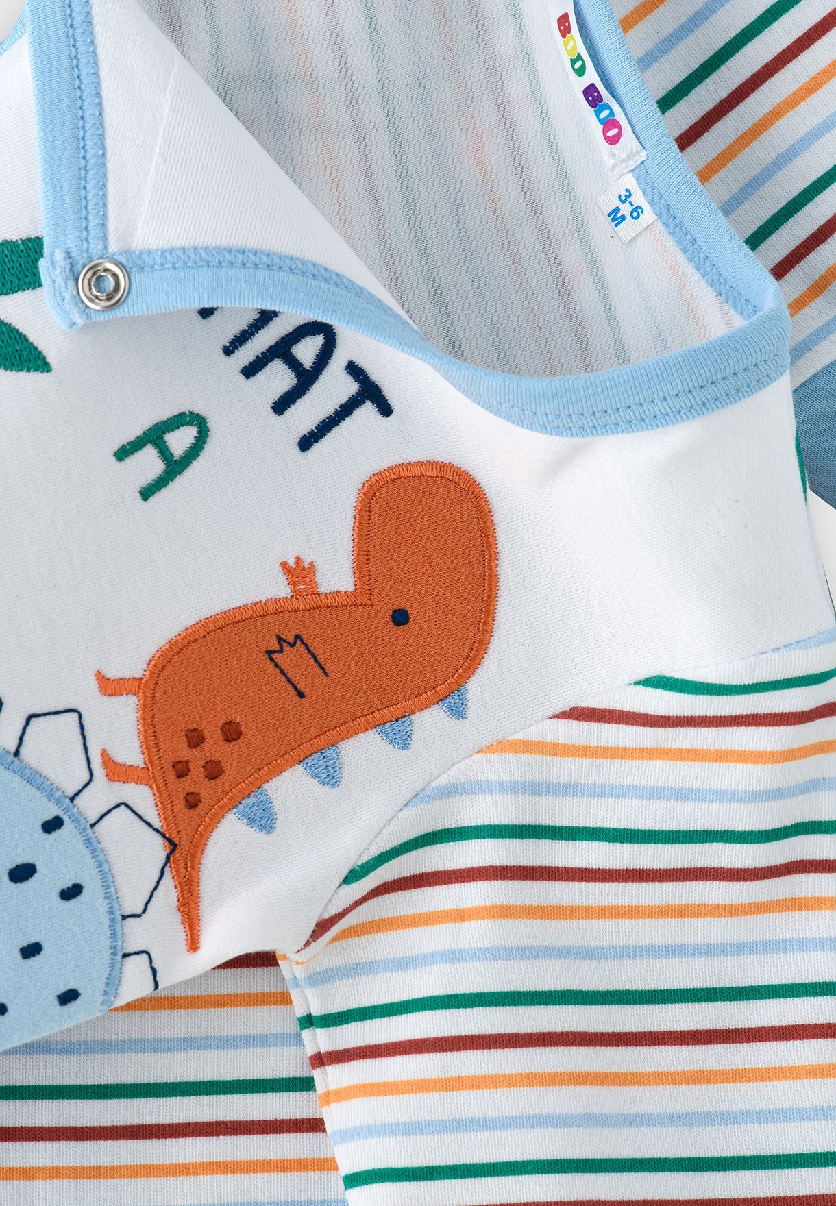 Infant Coverall Printed Sleepsuit & Hat Set