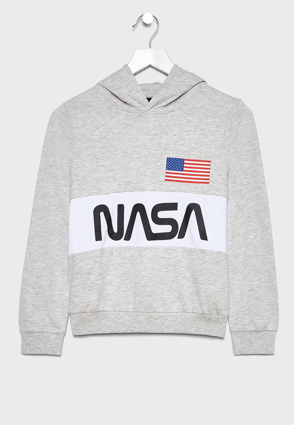 beige nasa hoodie