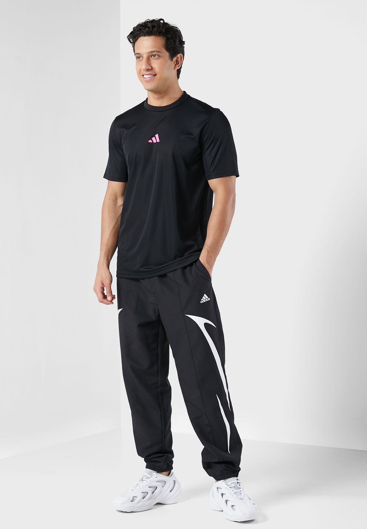 Colour Block Woven Sweatpants