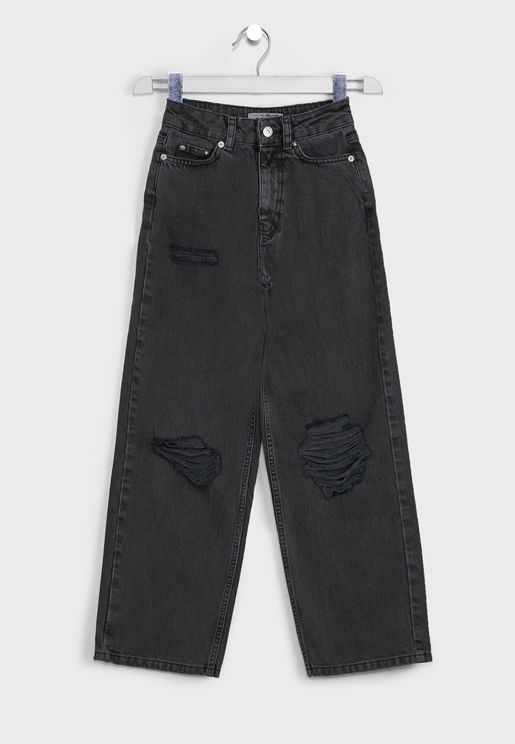 Youth Mid Wash Slim Fit Jeans