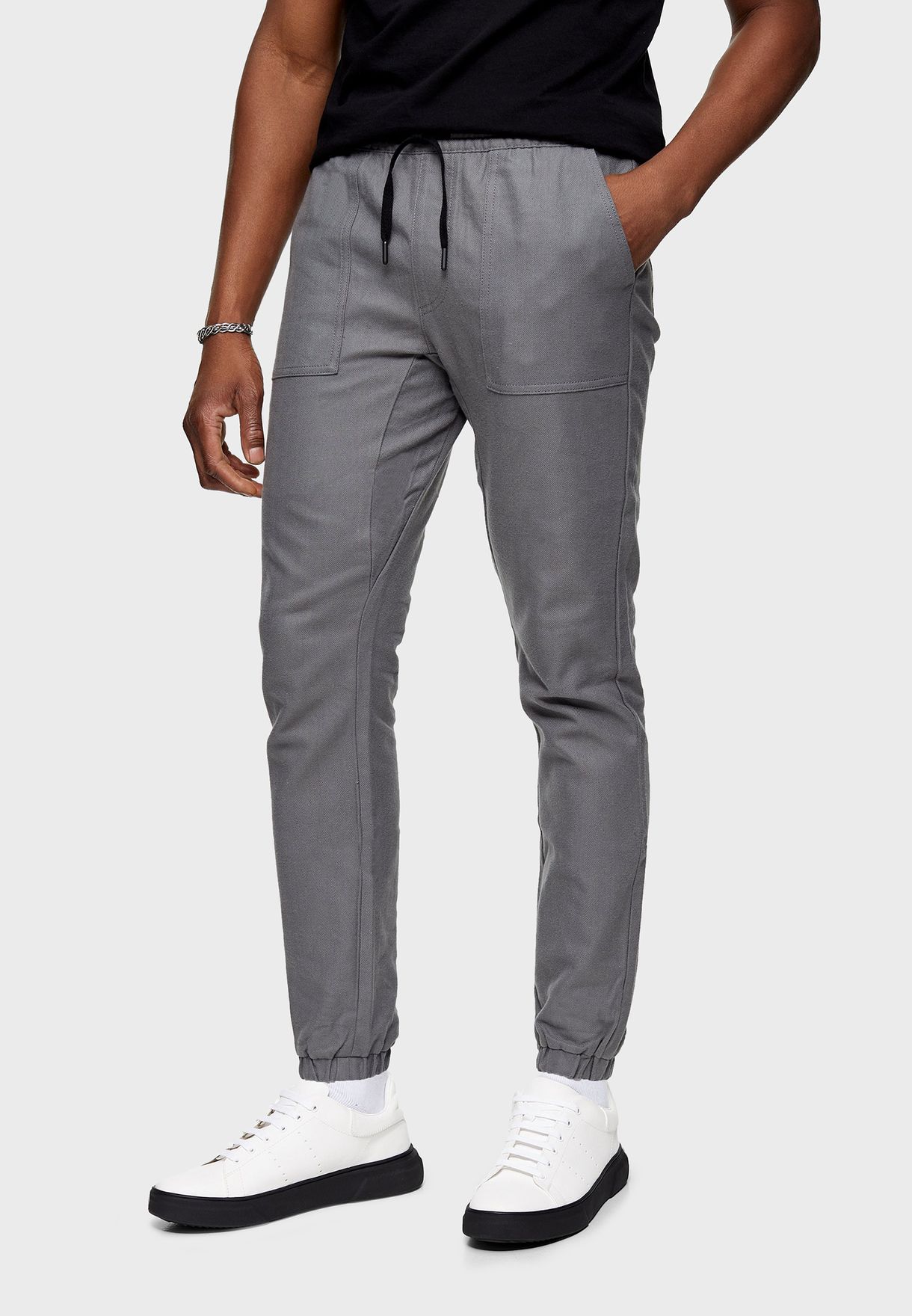 topman herringbone joggers