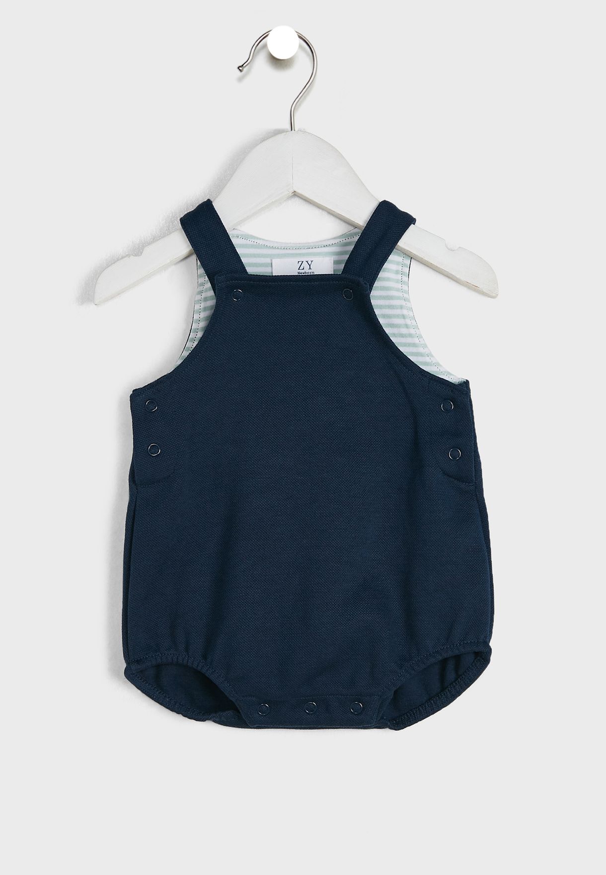 Infant Striped T-Shirt & Bodysuit Set