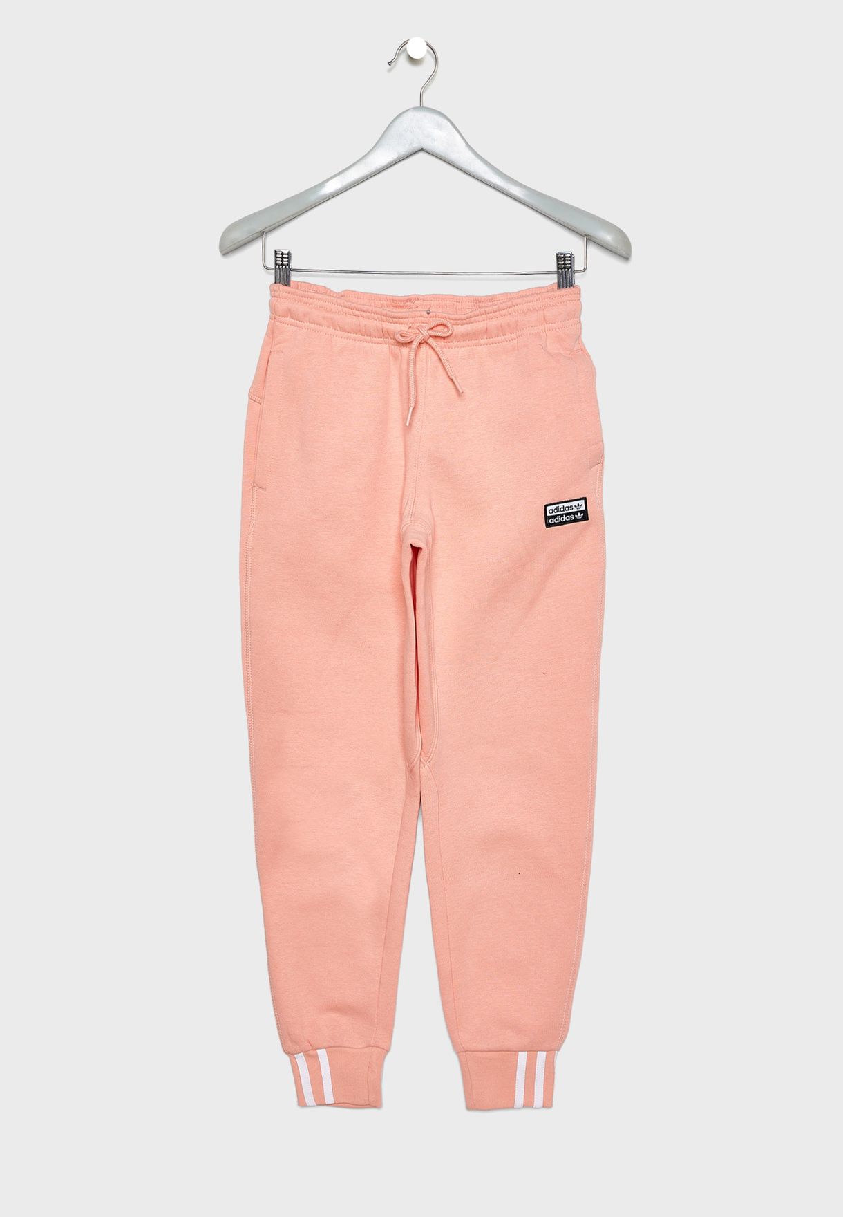 peach adidas sweatpants