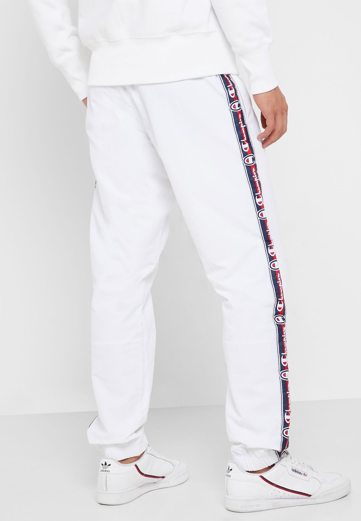 white champion sweatpants