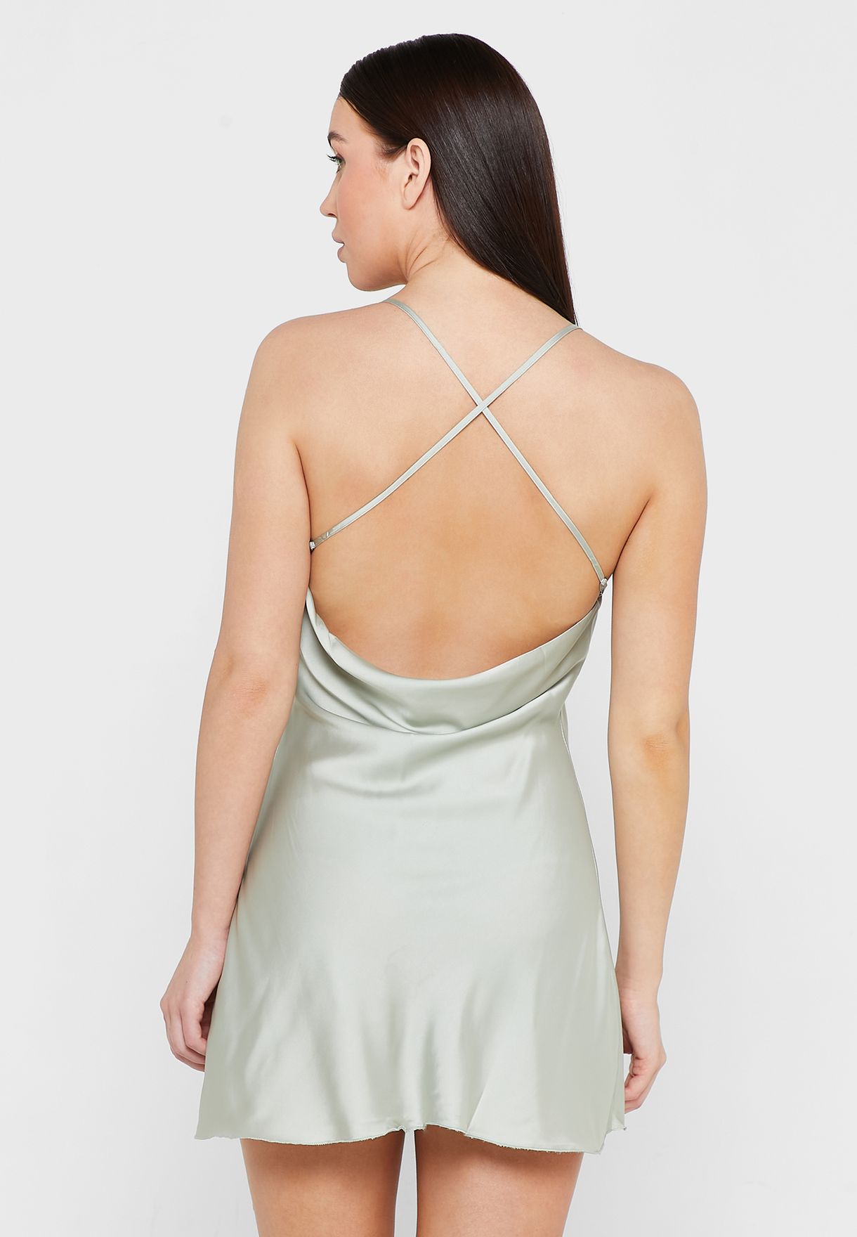 Sip Dress With Cutout Detail
