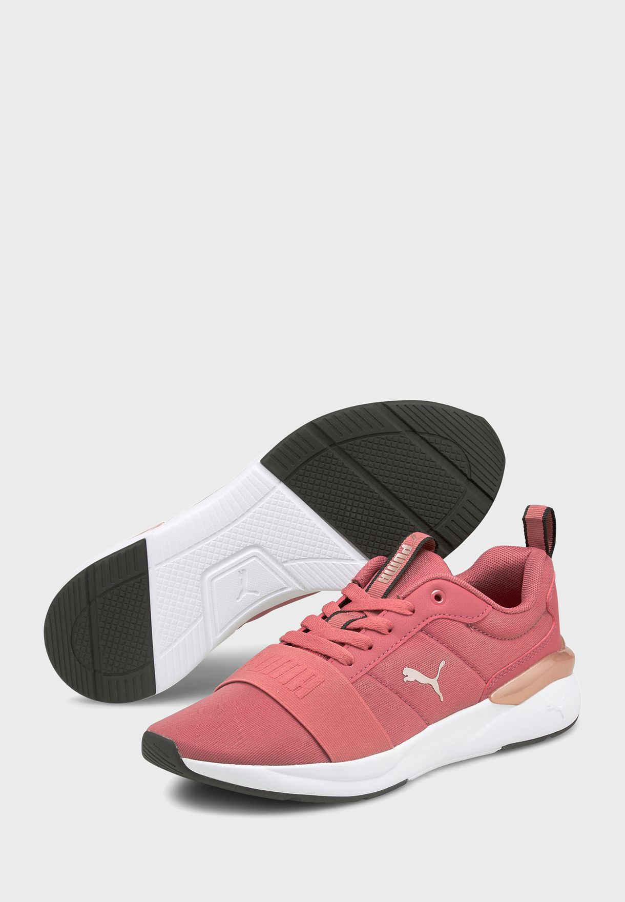 puma rose plus sneakers