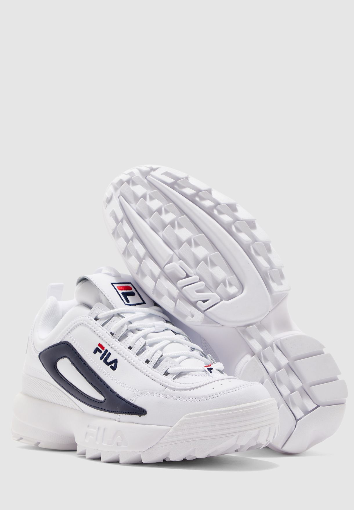 fila disruptor ii size 4