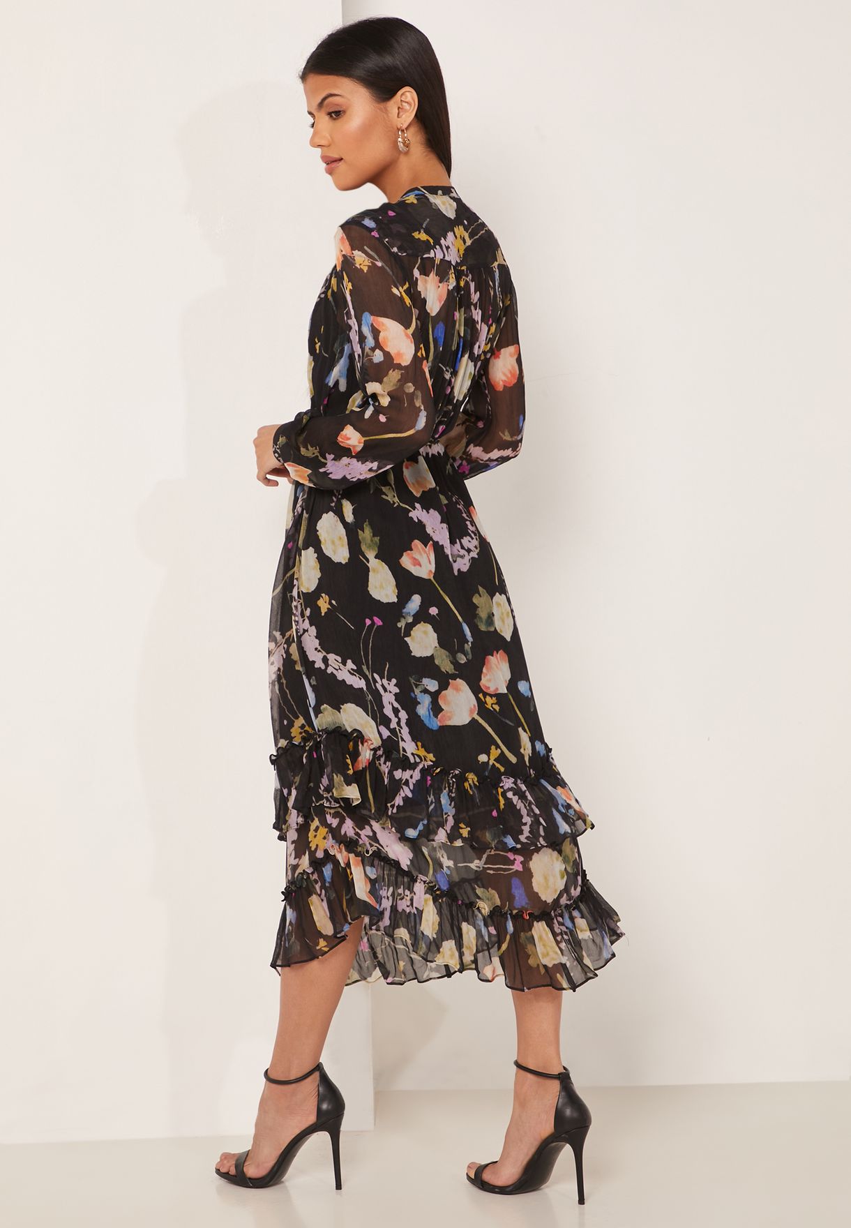 reiss sadie floral dress