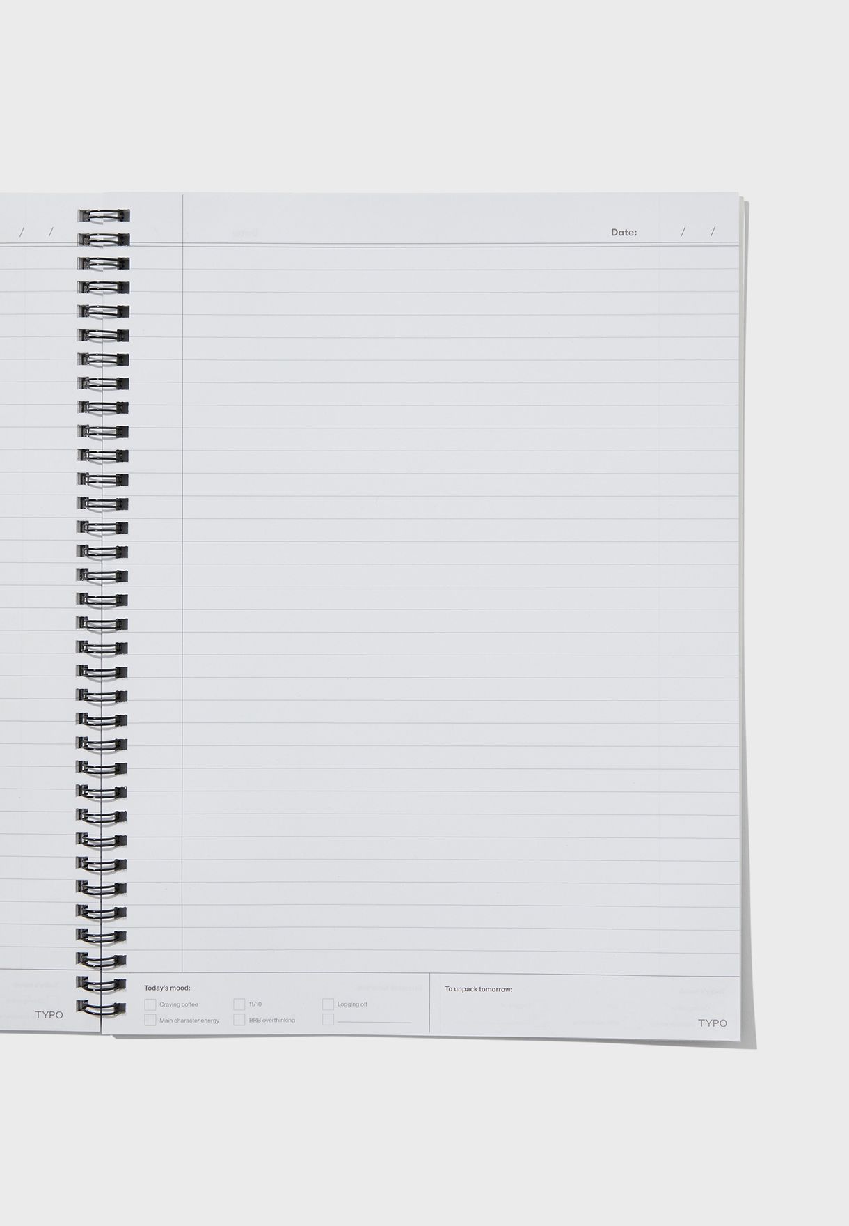 A4 Spinout Notebook