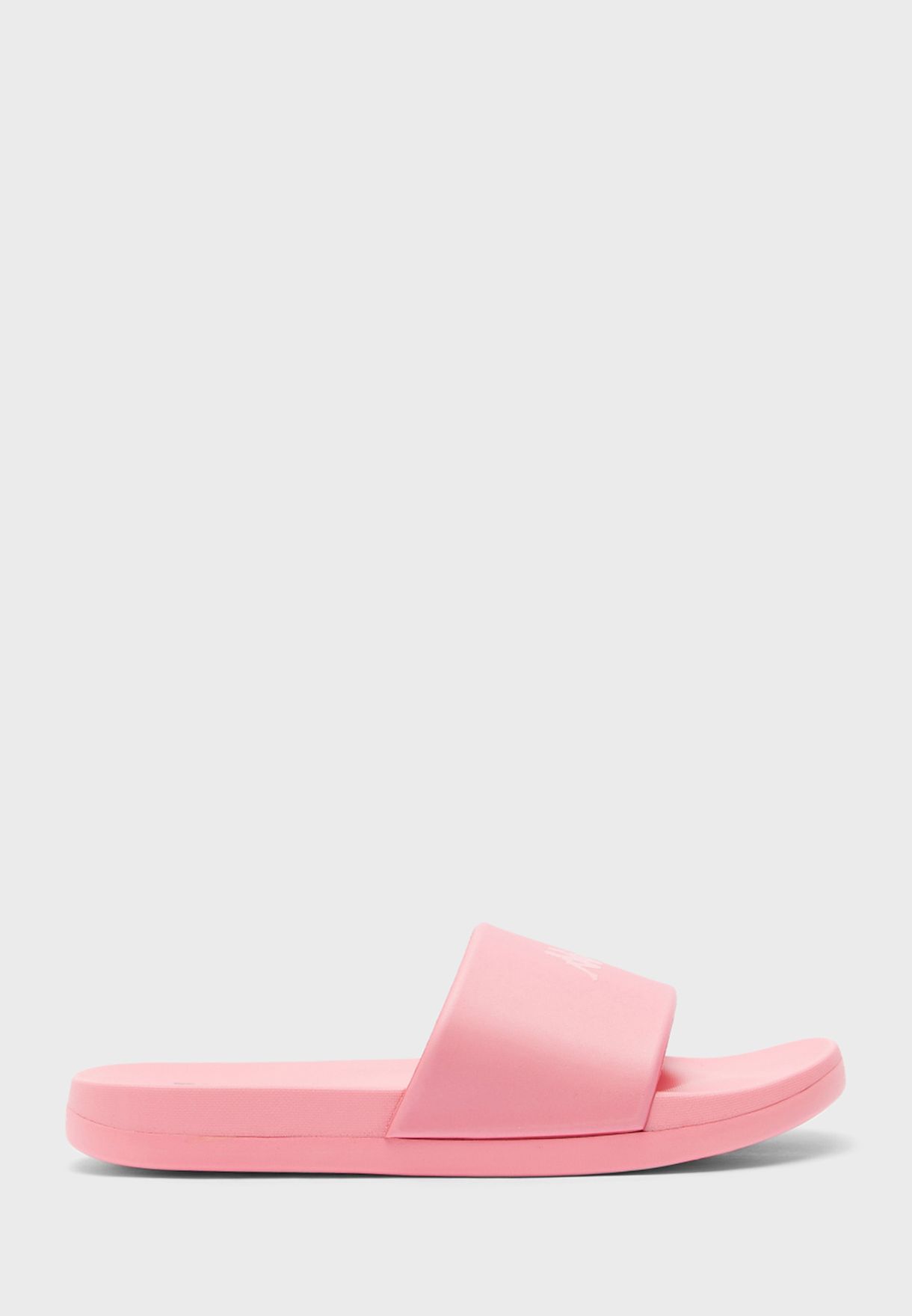 hot pink kappa slides