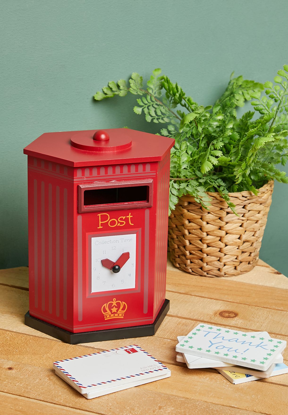 red post box toy