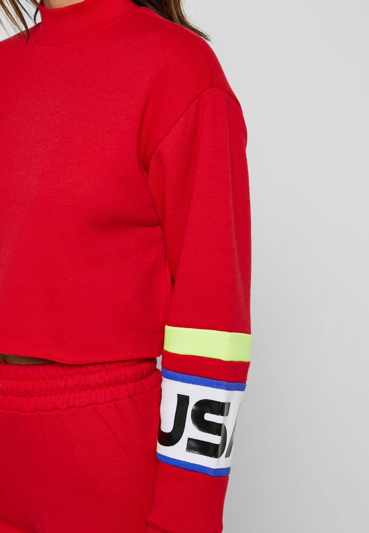 red nasa sweater