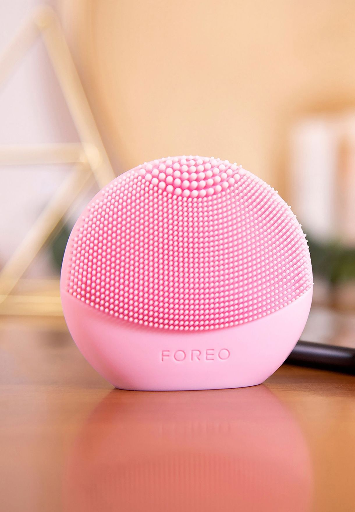 LUNA Fofo Facial Cleansing Brush - Pearl Pink