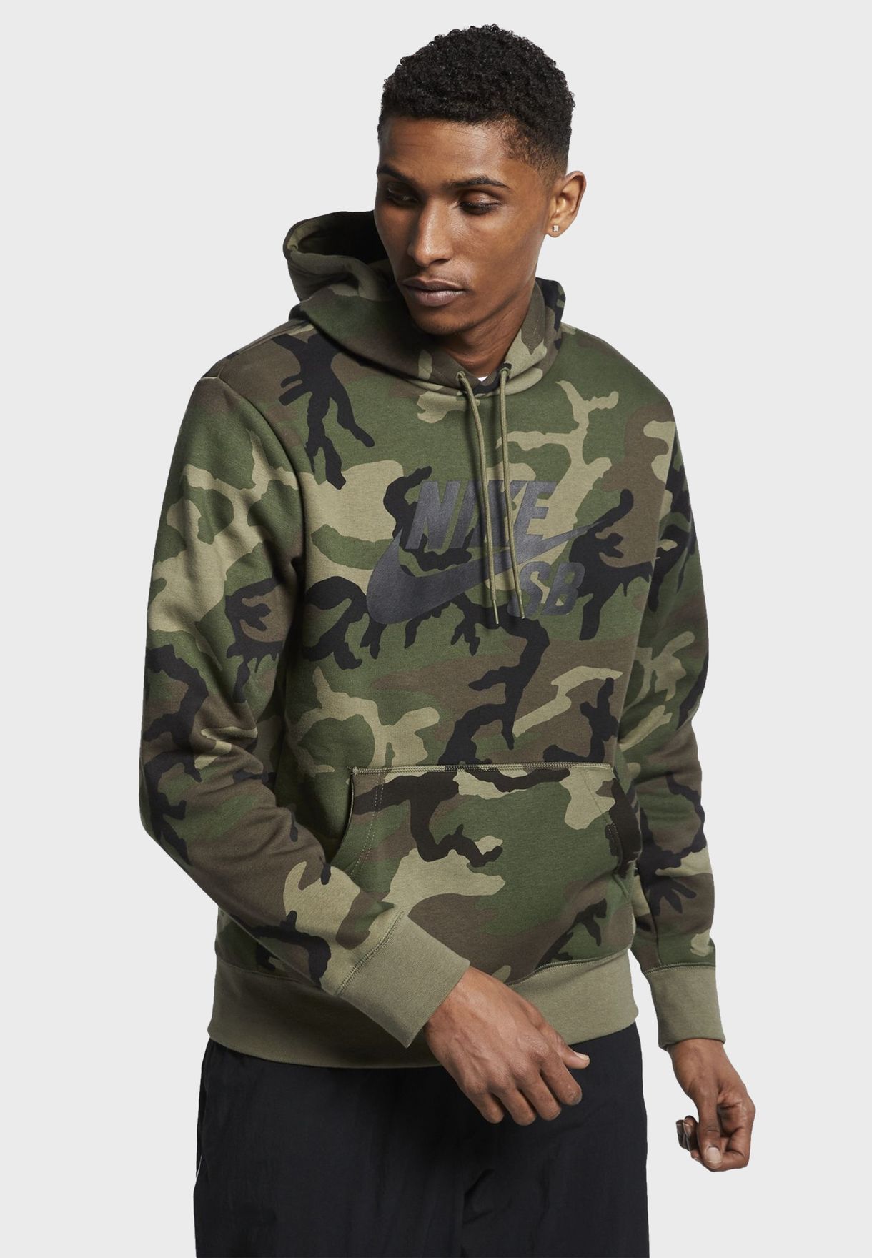 nike sb camouflage hoodie