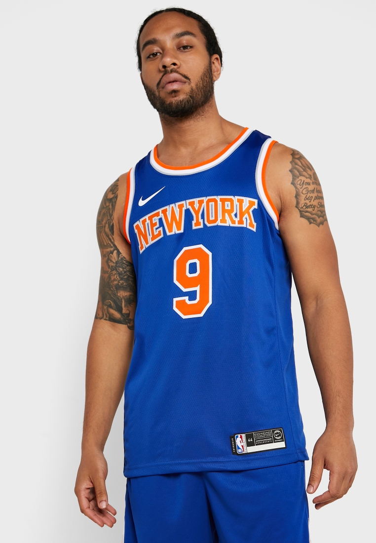 Nike Men's RJ Barrett New York Knicks City Edition Swingman Jersey