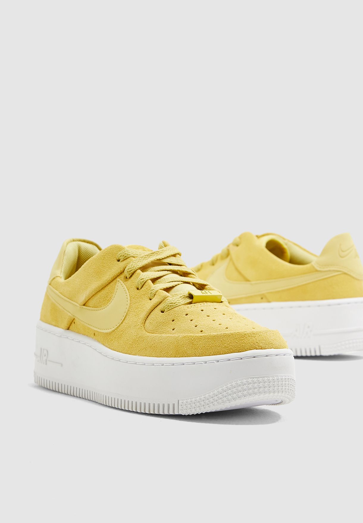 yellow af1 womens