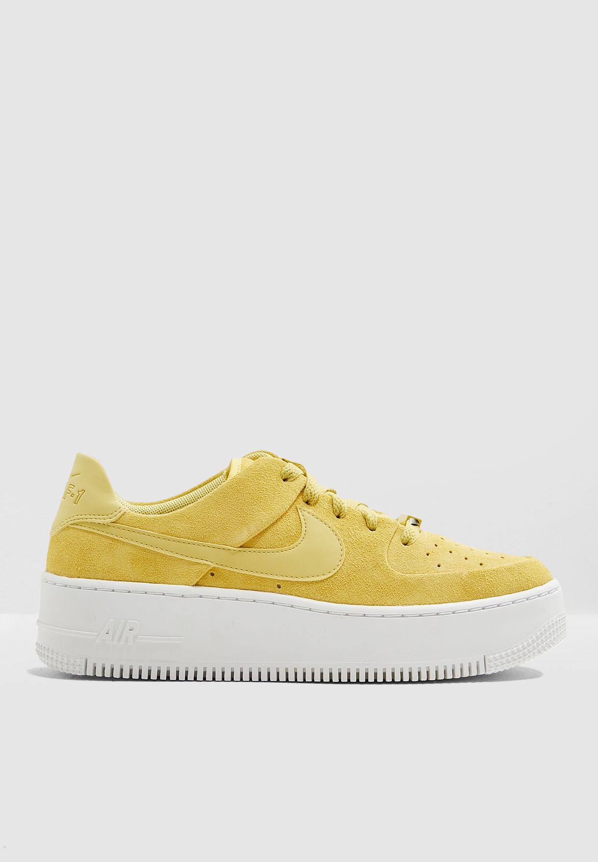 Buy Nike yellow AF1 Sage Low for Women 