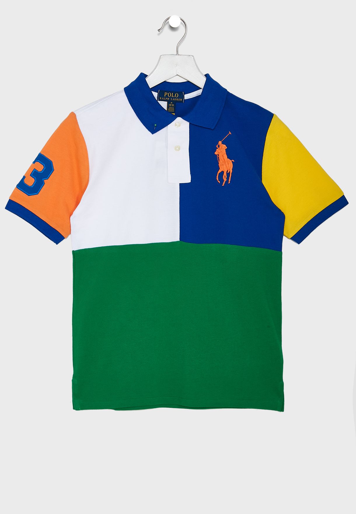Buy Polo Ralph Lauren multicolor Youth Color Block Polo for Kids in MENA,  Worldwide
